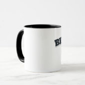 - Die bärtiger Mann-Vintage Hipster-Tasse - Tasse (Vorderseite Links)