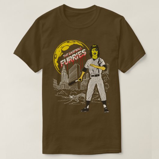 Die Baseballzorn blühen T-Shirt (Design vorne)