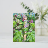 Die Basil Fairy Postkarte (Stehend Vorderseite)
