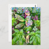 Die Basil Fairy Postkarte (Vorne/Hinten)