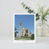 Die Basilika des Nationalen Schreins Postkarte (Stehend Vorderseite)