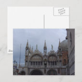 Die Basilika, Markusplatz, Venedig Postkarte (Vorne/Hinten)