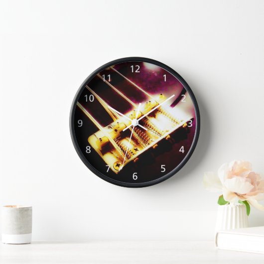 Die Basis einer Bass-Acrylwand Uhr (Zuhause)