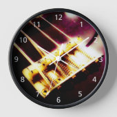 Die Basis einer Bass-Acrylwand Uhr (Vorderseite)