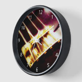 Die Basis einer Bass-Acrylwand Uhr (Winkel)