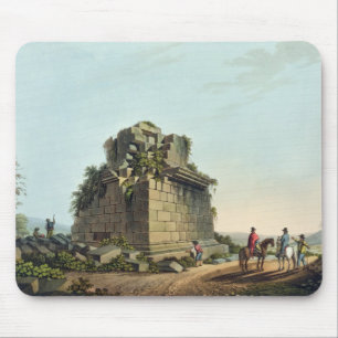 Die Basis einer kolossalen Spalte nahe Syrakus, Mousepad
