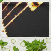 Die Basis eines Basses Geschirrtuch (Gefaltet)