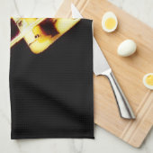 Die Basis eines Basses Geschirrtuch (Viertel Falte)