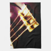 Die Basis eines Basses Geschirrtuch (Vertikal)