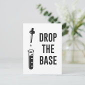 Die Basis für die Chemie auf der Basis abschaffen Postkarte (Stehend Vorderseite)