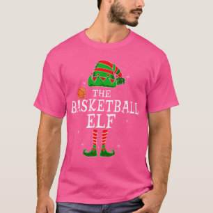 Die Basketball-Elfen-Gruppen-Passende Familien-Wei T-Shirt