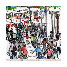 Die baskische Kultur kommt in die Welt illus