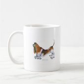die Basset, tony fernandes Kaffeetasse (Links)
