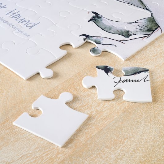 die Basset, tony fernandes Puzzle (Seite)