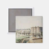 Die Bastille im Jahr 1420 Magnet (Vorderseite/Rückseite)