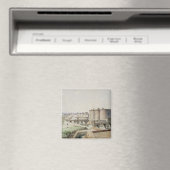 Die Bastille im Jahr 1420 Magnet (In Situ (Geschirrspüler))