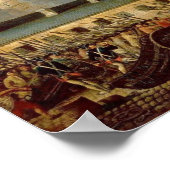 Die Bastille stürmen Poster (Ecke)