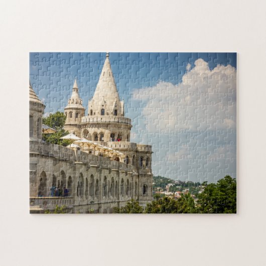 Die Bastion des Fischers in Budapest, Ungarn Puzzle (Horizontal)