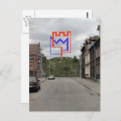 Die Bastion des Königs Postkarte (Vorne/Hinten)