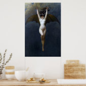 Die Bat-Frau Albert Joseph Penot Poster (Küche)