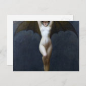 Die Bat-Frau Albert Joseph Penot Postkarte (Vorne/Hinten)
