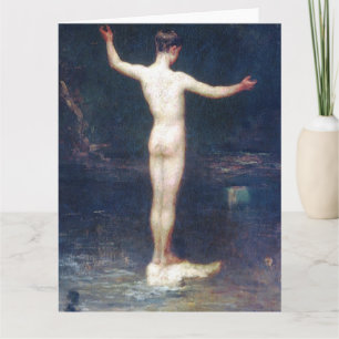 Die Bathers Fine Art Grußkarte Karte