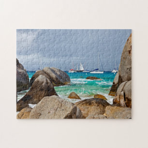 Die Baths, Virgin Gorda, Britische Jungferninseln Puzzle