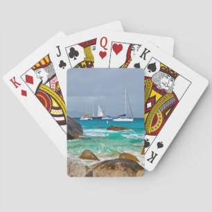 Die Baths, Virgin Gorda, Britische Jungferninseln Spielkarten
