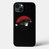 Die Batman & Batmobile Grafik Case-Mate iPhone Hülle (Rückseite)