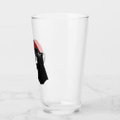 Die Batman & Batmobile Grafik Glas (Links)