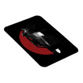 Die Batman & Batmobile Grafik Magnet (Rechte Seite)