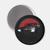 Die Batman & Batmobile Grafik Magnet (Vorderseite/Rückseite)