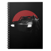 Die Batman & Batmobile Grafik Notizblock (Vorderseite)