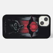 Die Batman-Fensterscheibenumrandung iPhone Hülle (Rückseite (Horizontal))