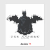 Die Batman Gotham-Silhouette Aufkleber (Blatt)