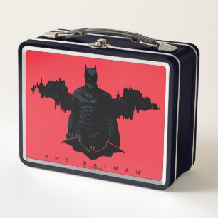 Die Batman Gotham-Silhouette Metall Brotdose