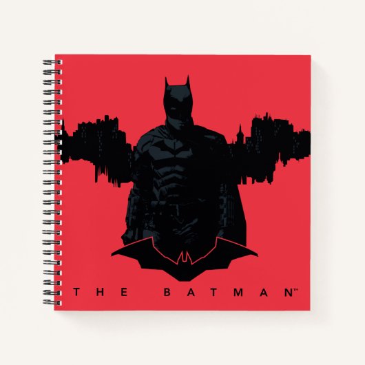 Die Batman Gotham-Silhouette Notizblock (Vorderseite)