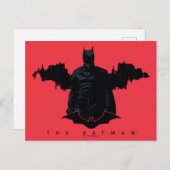 Die Batman Gotham-Silhouette Postkarte (Vorne/Hinten)