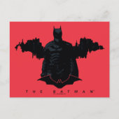 Die Batman Gotham-Silhouette Postkarte (Vorderseite)