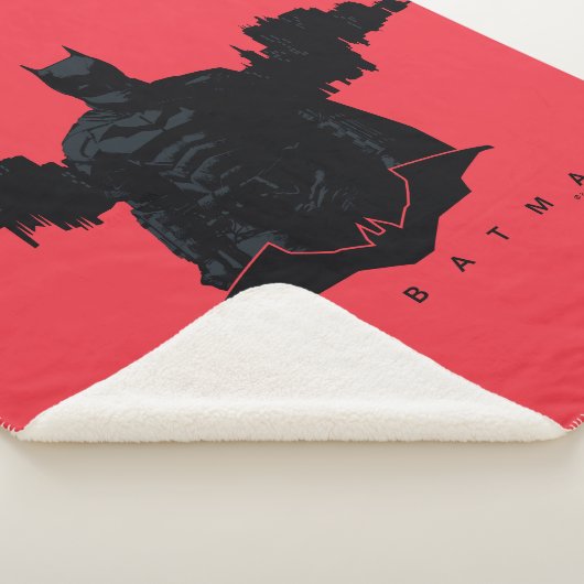 Die Batman Gotham-Silhouette Sherpadecke (3/4)