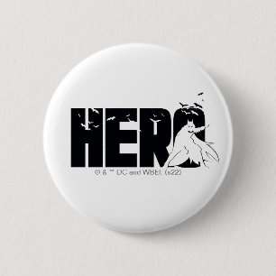 Die Batman-Grafik "Hero" Button