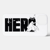 Die Batman-Grafik "Hero" Case-Mate iPhone Hülle (Rückseite (Horizontal))