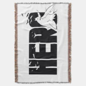 Die Batman-Grafik "Hero" Decke (Vorderseite Vertikal)