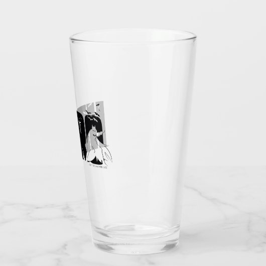 Die Batman-Grafik "Hero" Glas (Links)