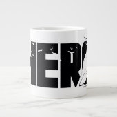 Die Batman-Grafik "Hero" Jumbo-Tasse (Vorderseite)