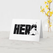 Die Batman-Grafik "Hero" Karte (Gelbe Blume)