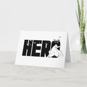 Die Batman-Grafik "Hero" Karte