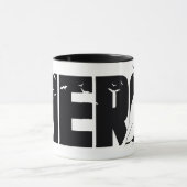 Die Batman-Grafik "Hero" Tasse (Zentrum)