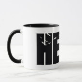 Die Batman-Grafik "Hero" Tasse (Links)