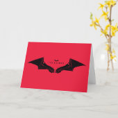 Die Batman Mechanical Bat Wings Karte (Gelbe Blume)